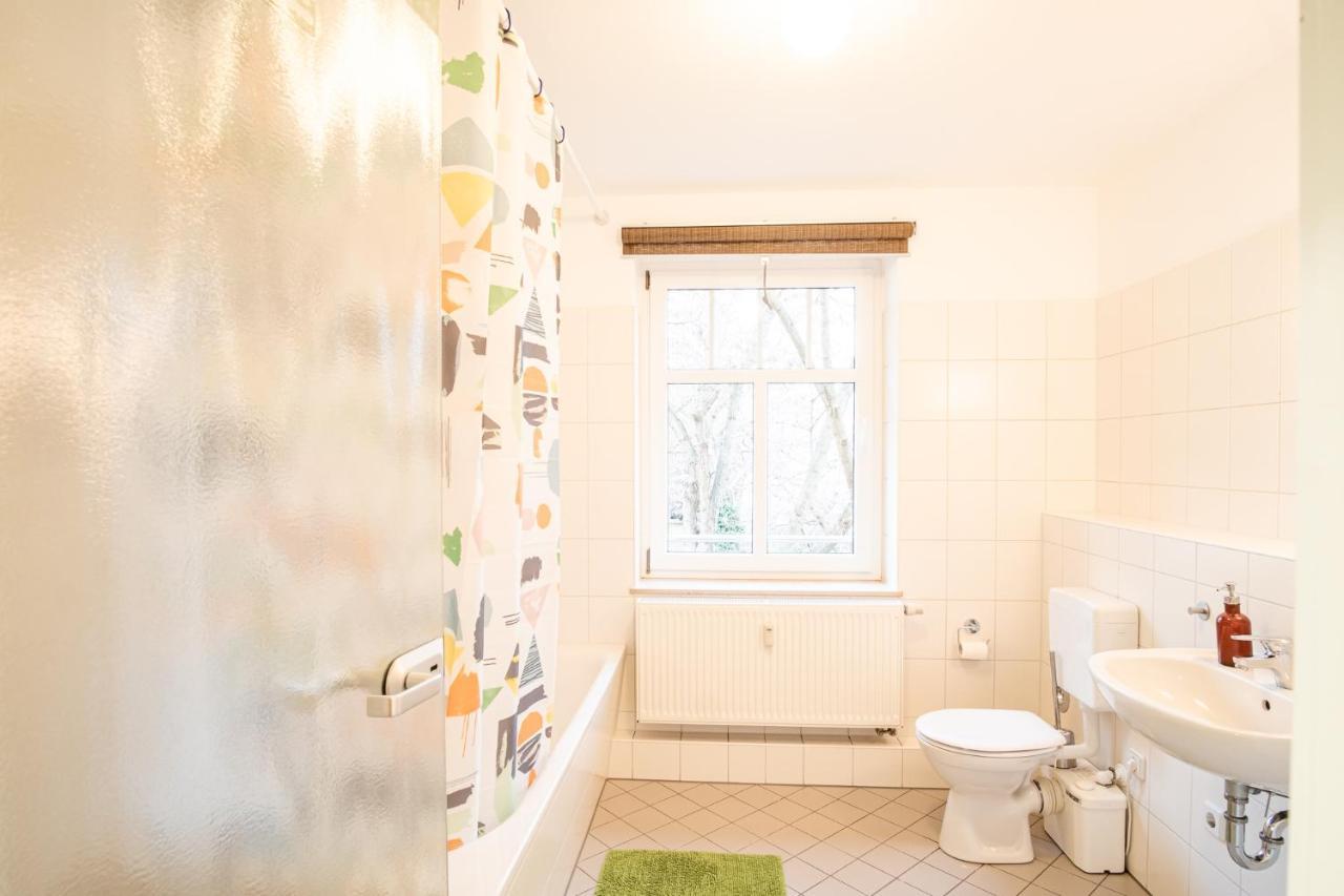 Helle Ferienwohnung Im Hinterhof 德累斯顿 外观 照片