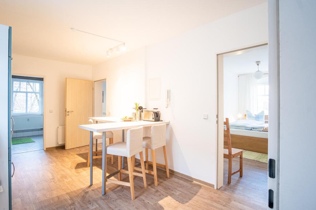 Helle Ferienwohnung Im Hinterhof 德累斯顿 外观 照片