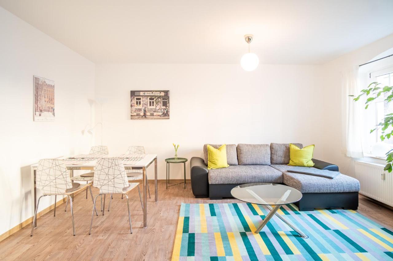 Helle Ferienwohnung Im Hinterhof 德累斯顿 外观 照片