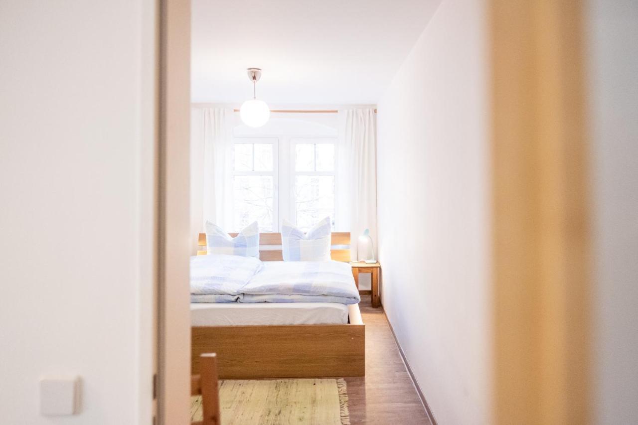Helle Ferienwohnung Im Hinterhof 德累斯顿 外观 照片