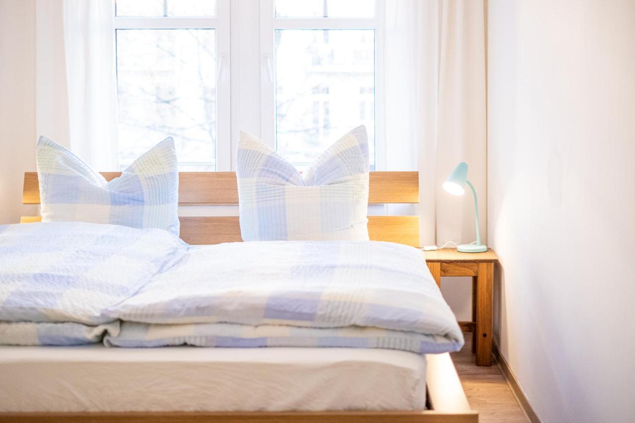 Helle Ferienwohnung Im Hinterhof 德累斯顿 外观 照片